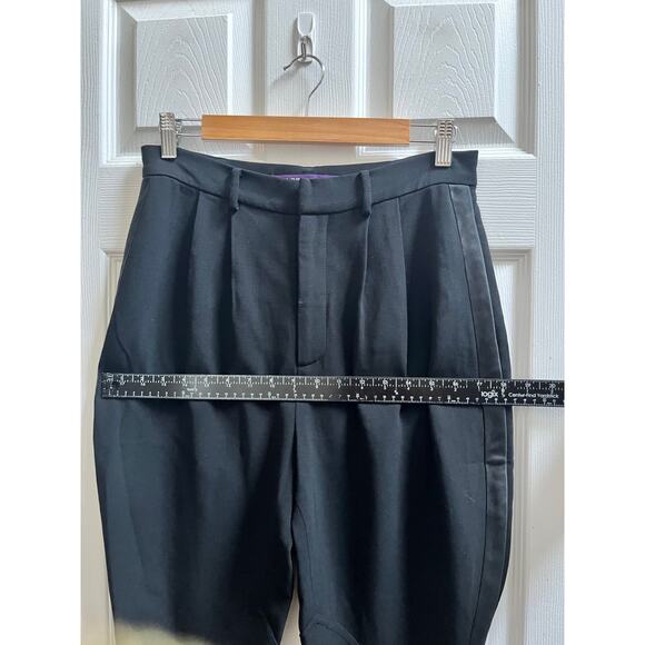 Vintage Ralph Lauren Purple Label New Wool Silk Blend Tuxedo Jodhpur Pant Size 6 - Picture 10 of 16